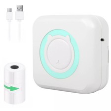 Mini Thermal Printer Pocket Photo Printer Wireless Bluetooth Printing Portable