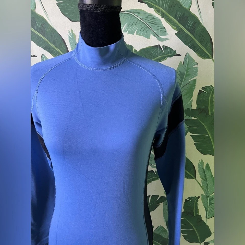 Активная водолазка с длинным рукавом ATIVA синяя и черная размер M - Изображение 2 из 4