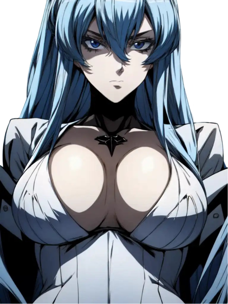 Autocollant Voiture Esdeath Akame Ga Kill - Résistant Aux Intempéries - 6 Pouces