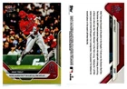 Mike Trout Los Angeles Angels 2025 MLB Topps NOW Card 248 Gold Foil 18/50