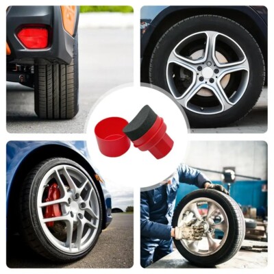 Autopflege Reifen Glanz Pinsel Verband Applikator Valeting Detailing Auto Wachs Schwamm