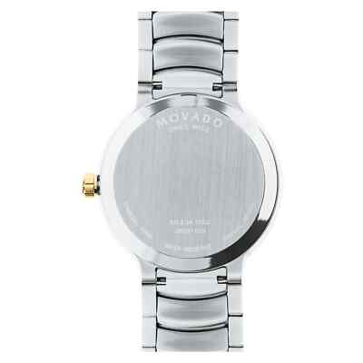 MOVADO Stellar Watch, 40mm Men Two Tone 0607731 NEW in Box