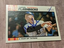 Al Kaline Signed 2015 Topps Heritage Card BF-6 COA 1966 Baseball Flashbacks