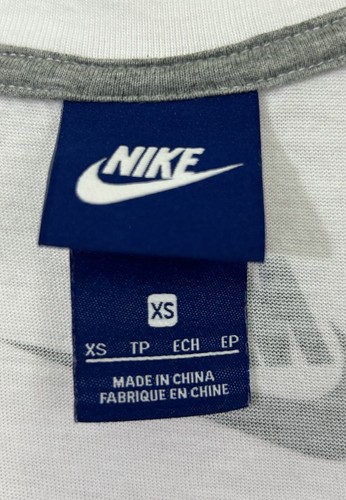 Nike “Just Do It” Activewear Racerback White Tank Top Women’s Size XS - Picture 5 of 9