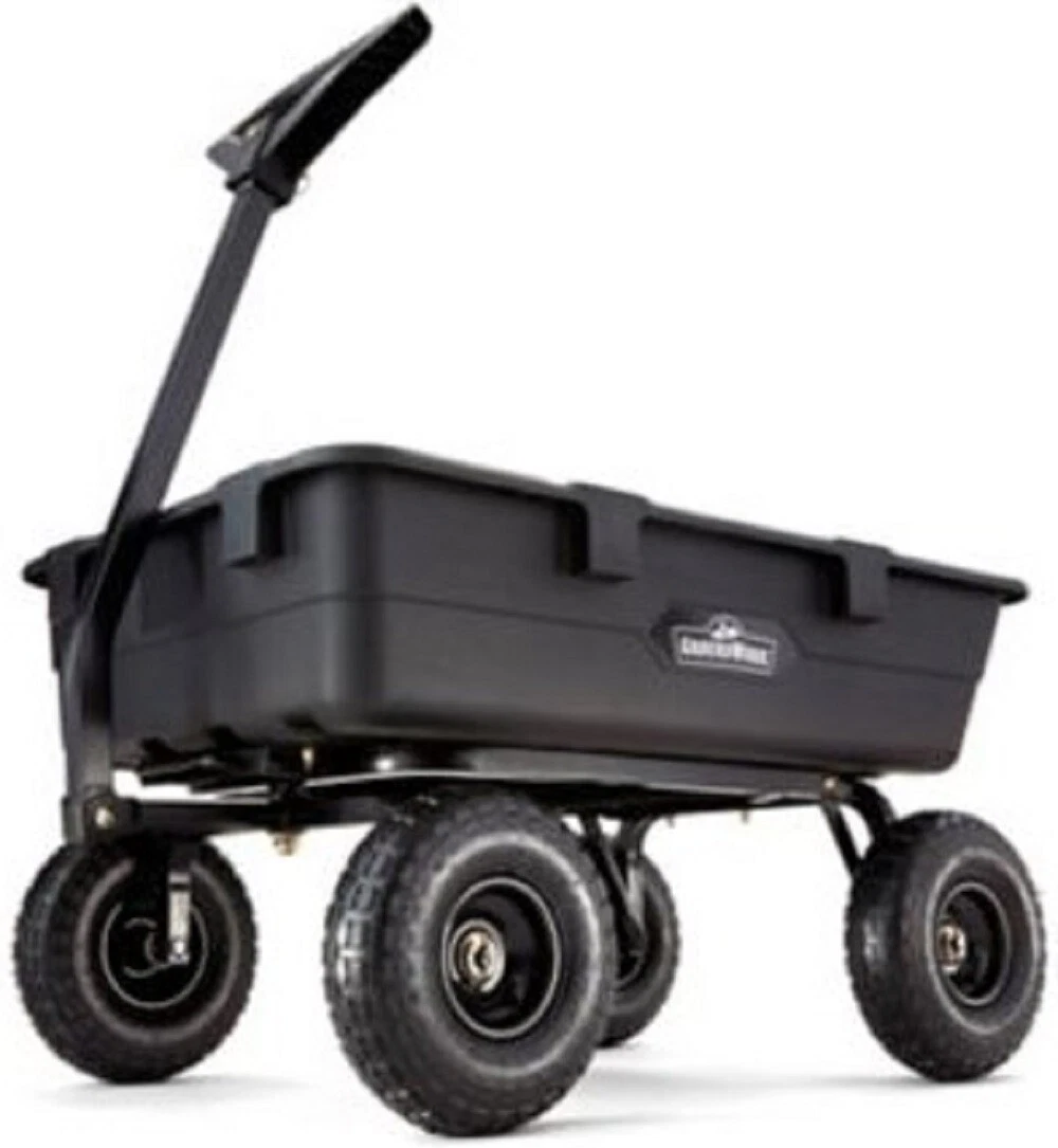 Groundwork Steel Garden Cart 800 Lb Fasci Garden