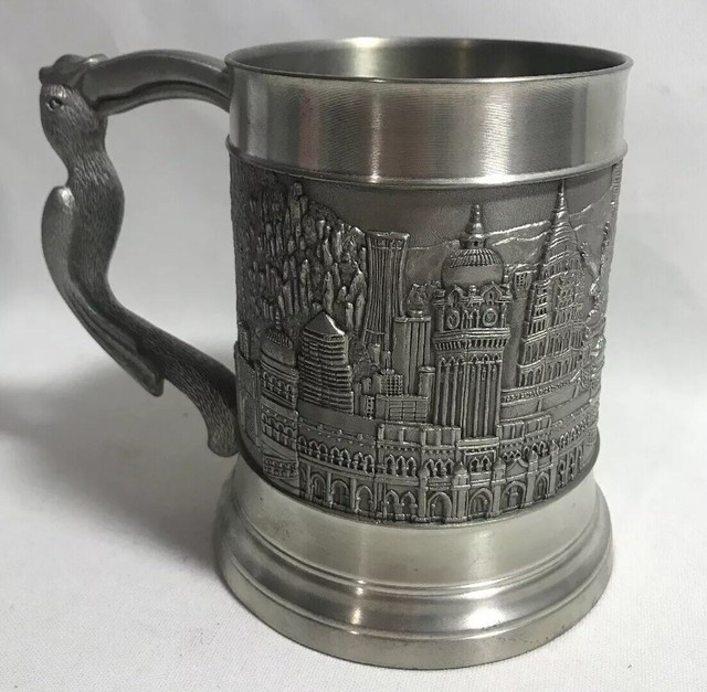 Royal Selangor Hand Finished Malaysia Pewter Malaysian Landmark Tankard eBay