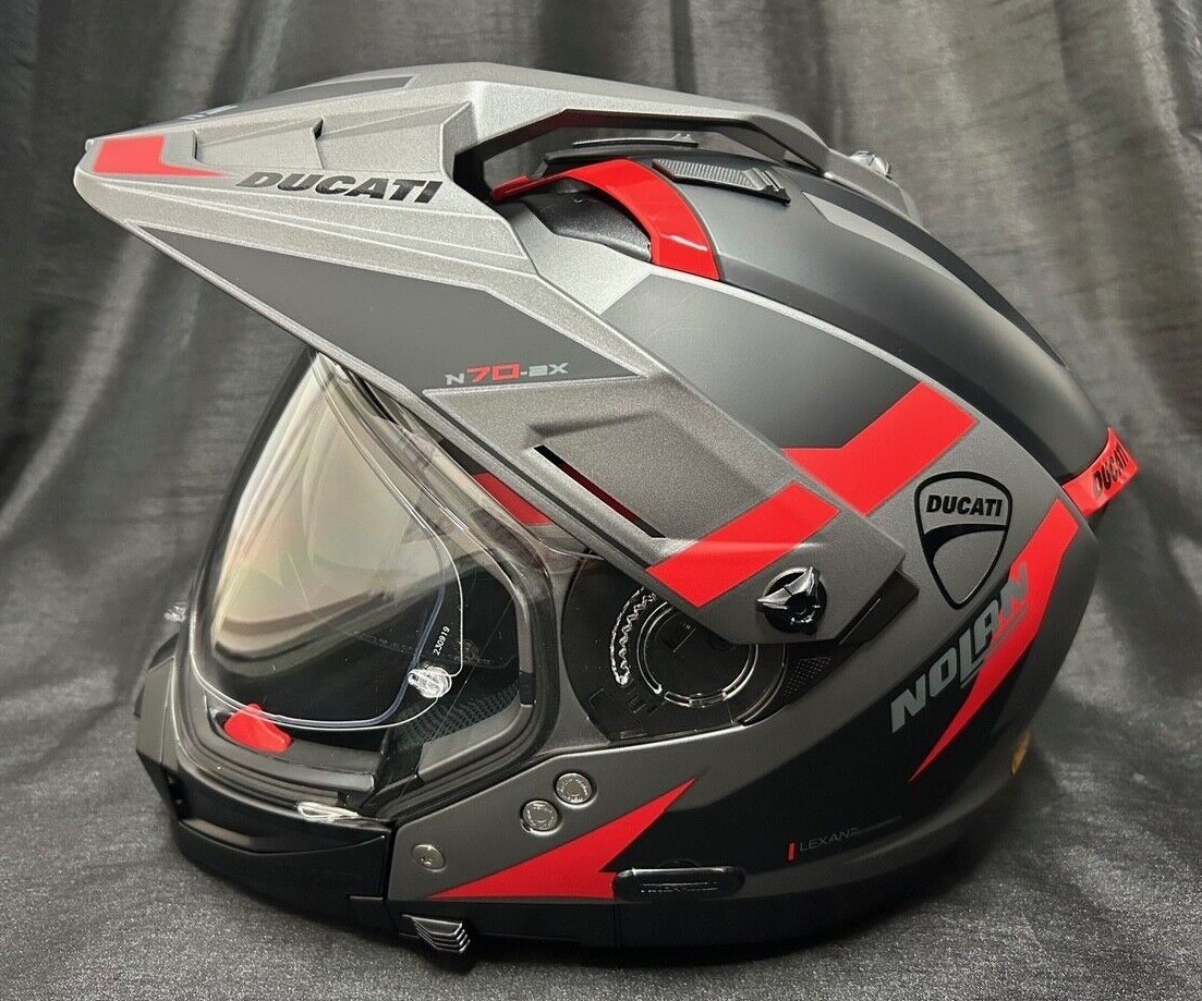 NOLAN N70-2 X Road Off-Road DUCATI Stickers 2024 Motorbike Adventure  Helmet