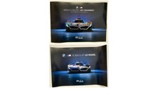 Poster BMW Motosport Konvolut sowie 1 Poster Mercedes & Lotus!
