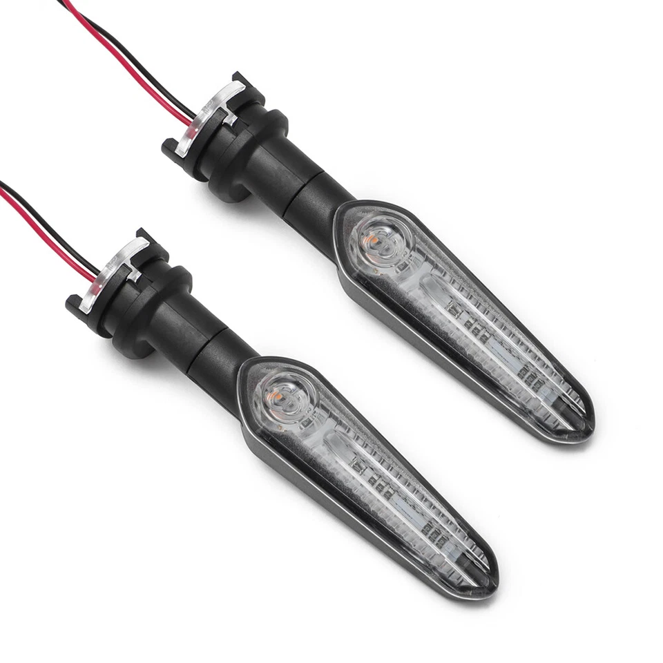 Pair LED Turn Signal Lights Indicator For YAMAHA MT03/07/09/10 TRACER 700 / 900 - Image 2 of 4