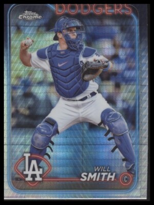 2024 Topps Chrome #293 Will Smith Prism Refractor
