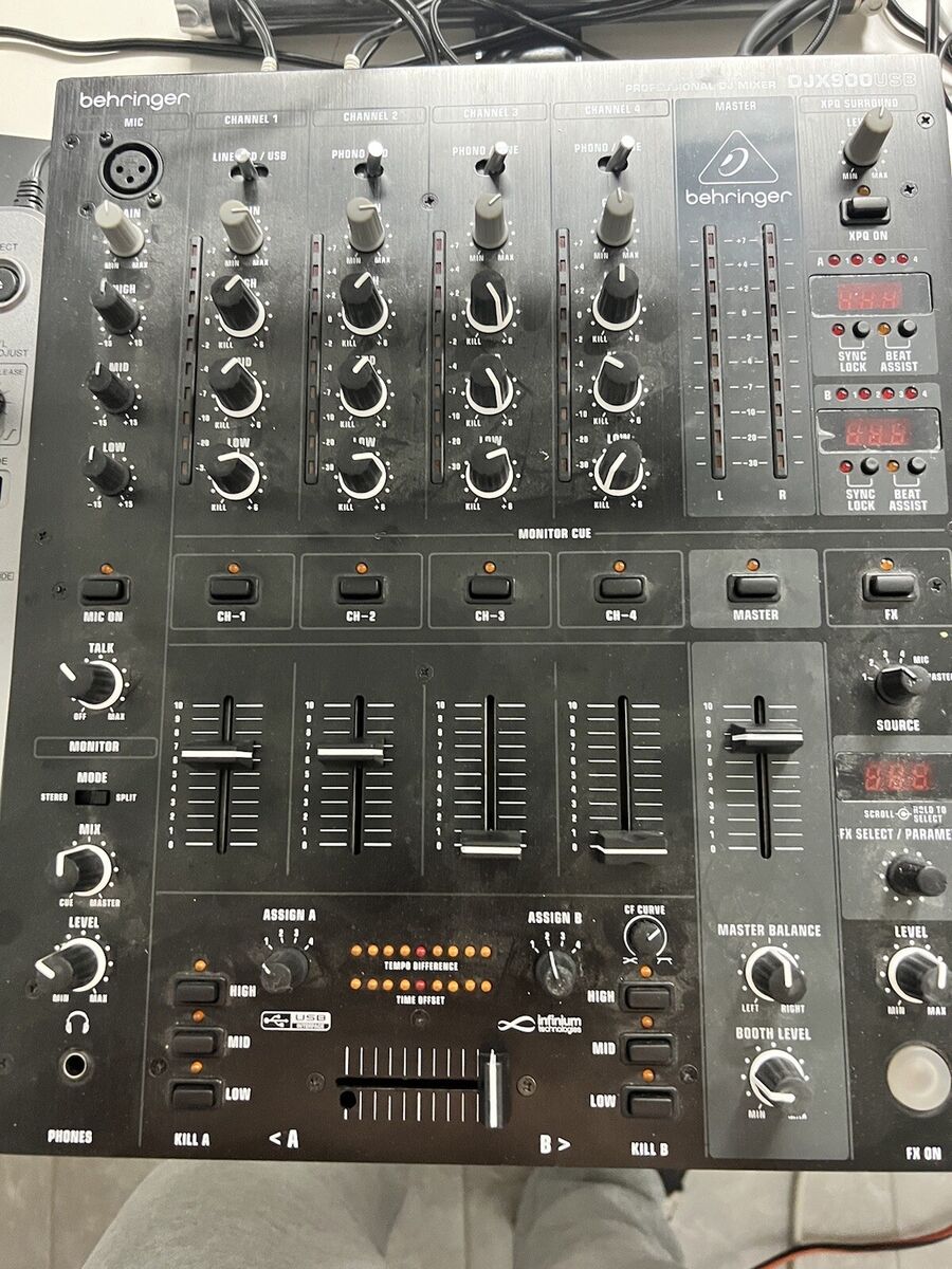 Behringer Pro Mixer DJX900USB 4-Channel DJ Mixer | eBay Behringer Pro Mixer DJX900USB 4-Channel DJ Mixer | eBay