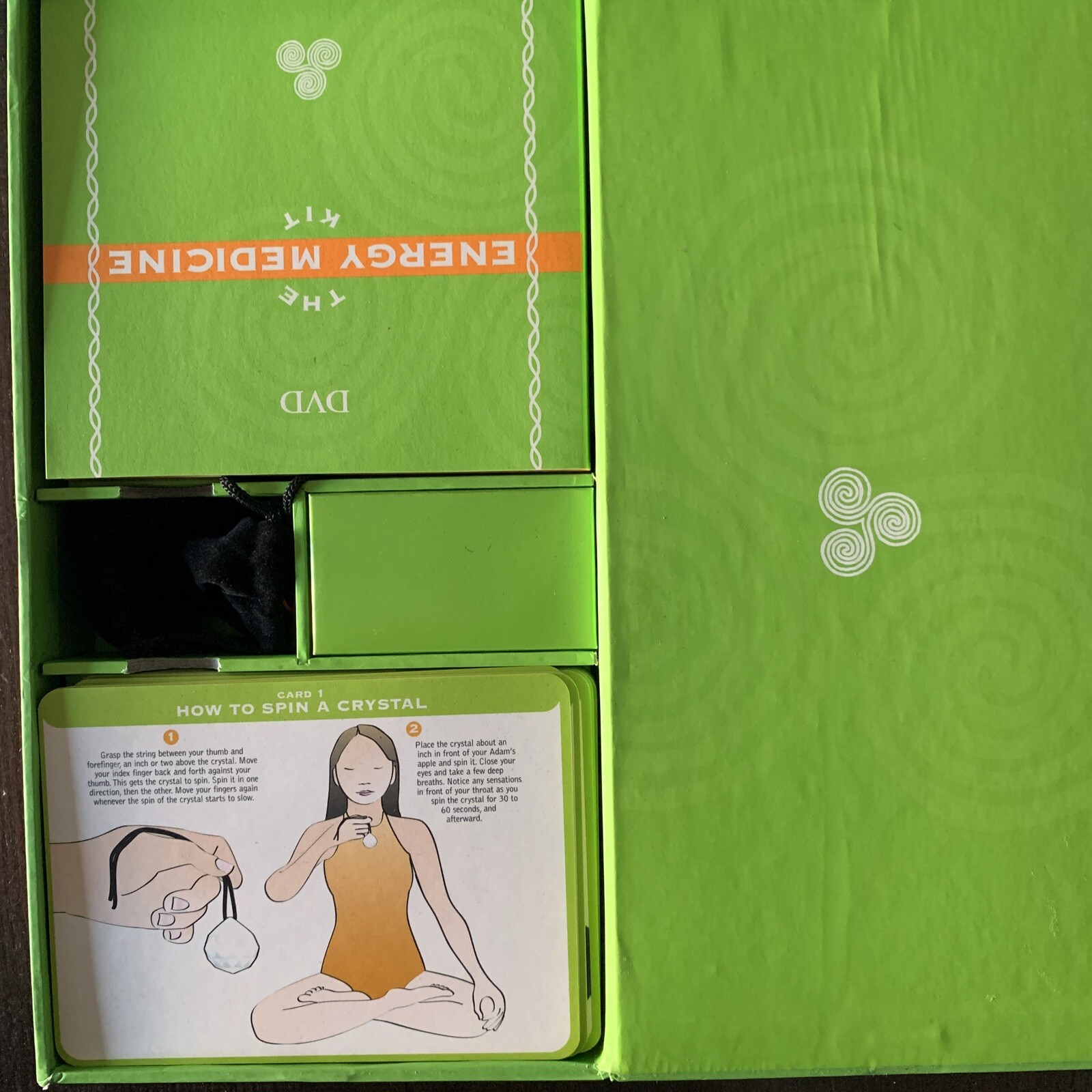 Energy Medicine Kit CD and DVD Reiki Chakras Crystal Healing BRAND NEW