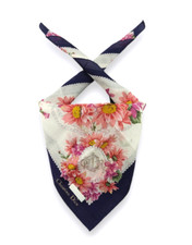 Vintage Christian Dior Handkerchief Neckerchief Bandana Pocket Square Gift