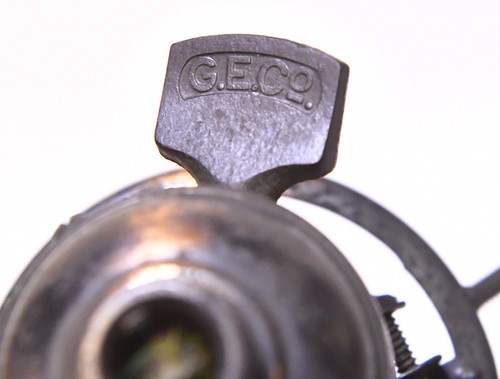 SET VINTAGE GIAPPONESE G.E.CO INTERRUTTORE A PALETTE OTTONE FAT BOY PRESA LUCE CON ATTACCO - Foto 4 di 5