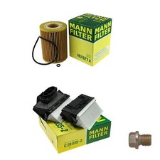 MANN-FILTER Inspektionspaket Filterset f&uuml;r Mercedes GLE 350 D 4matic W166 166