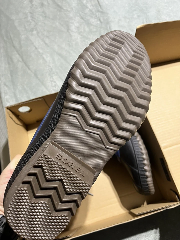 Sorel Cheyanne ll (2) short nylon waterproof Boots Men’s Size 9.5 US Navy - NEW - Image 4 of 4