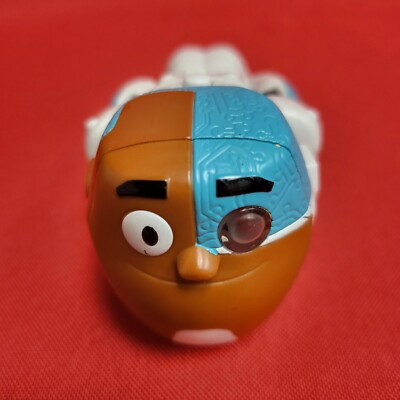 2015 Burger King Cyborg Teen Titans DC Comics Eye Lights Up 4'' Figure Toy