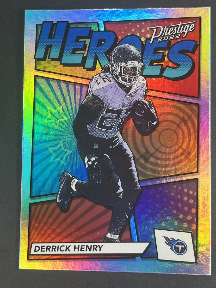 2022 Panini Prestige, Derrick Henry, Heroes, #H-8, Tennessee