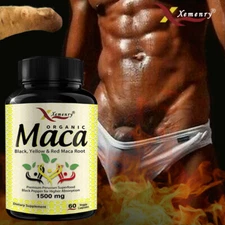 Maca Root 1500mg - Boost Energy & Strength, Testosteron Boosterm,muscle Health