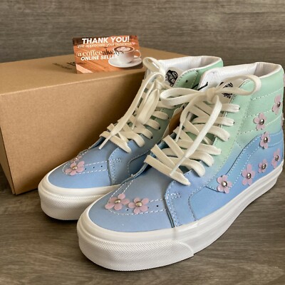 Vans x Spongebob Sandy Liang Sandy Cheeks Sk8-Hi 38 Dx Size 7 Women's NWB