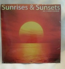 Sunrises  Sunsets 2021 12 - Month Wall Calendar
