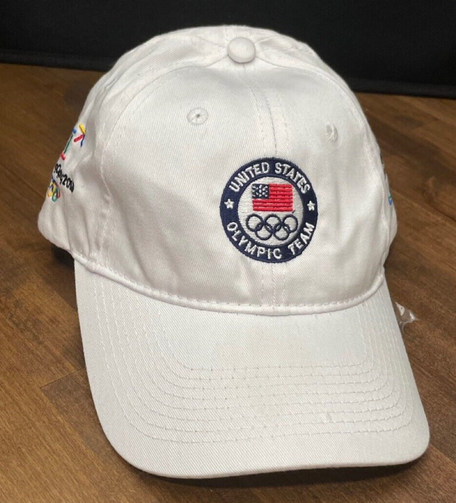 USA Olympic Team Adjustable White Hat - PyeongChang 2018 Paralympics-image