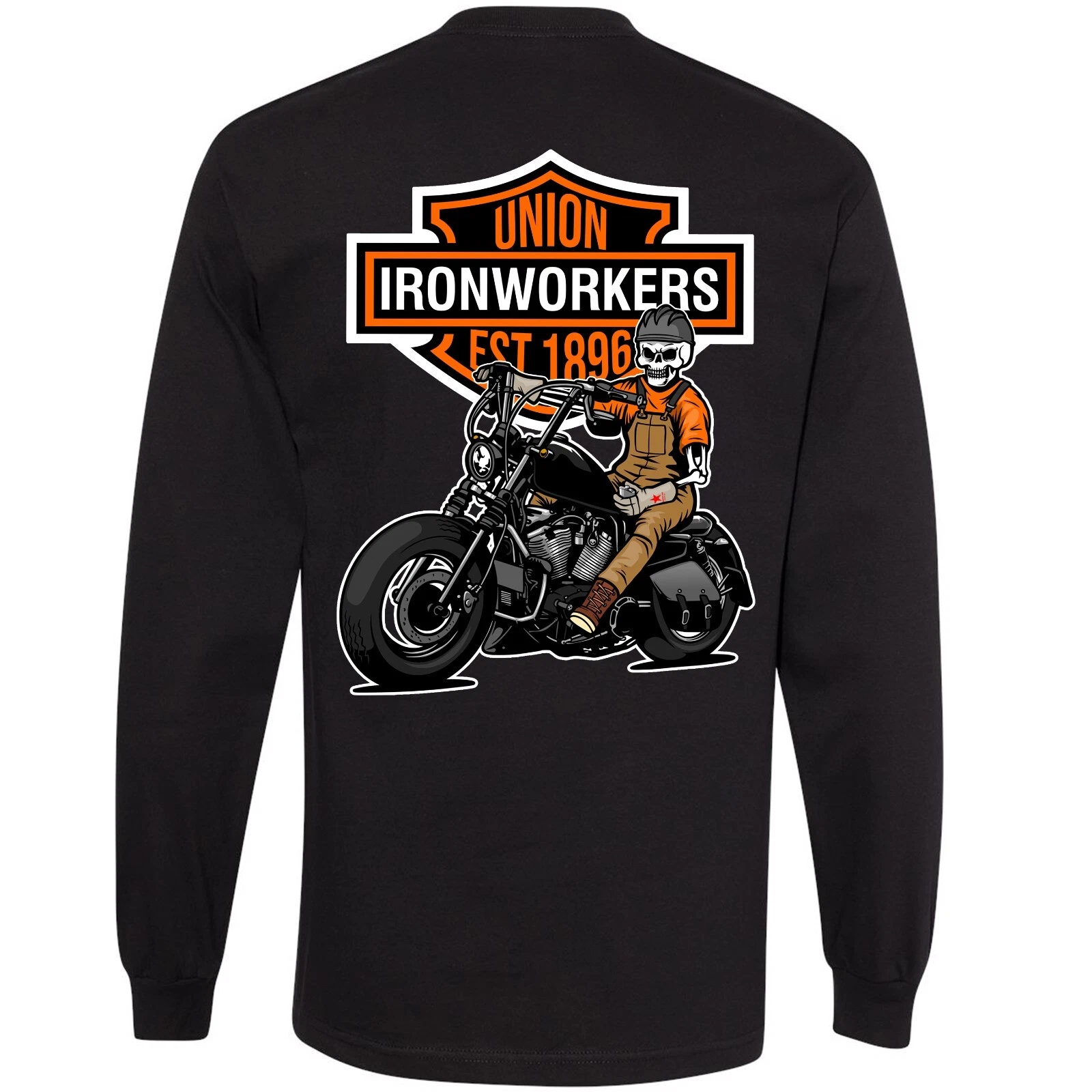 COWBOYS OF THE SKY LONG SLEEVE TEE | UNION MONEY | UNION IRONWORKERS | WELD LIFE