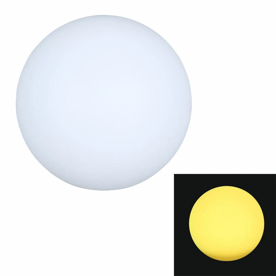 Solar-LED-Gartenleuchte Kugel 30cm Leuchtkugel Gartenlampe Farbwechsler Deko - Bild 3 von 4