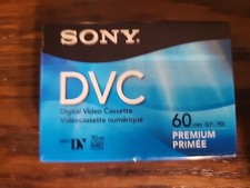 Sony DVC Digital Video Mini DV Premium Cassette Tape 60 Minutes LP-90 NEW SEALED