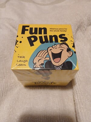 New Factory Sealed Word Teasers Card Game FUN PUNS 