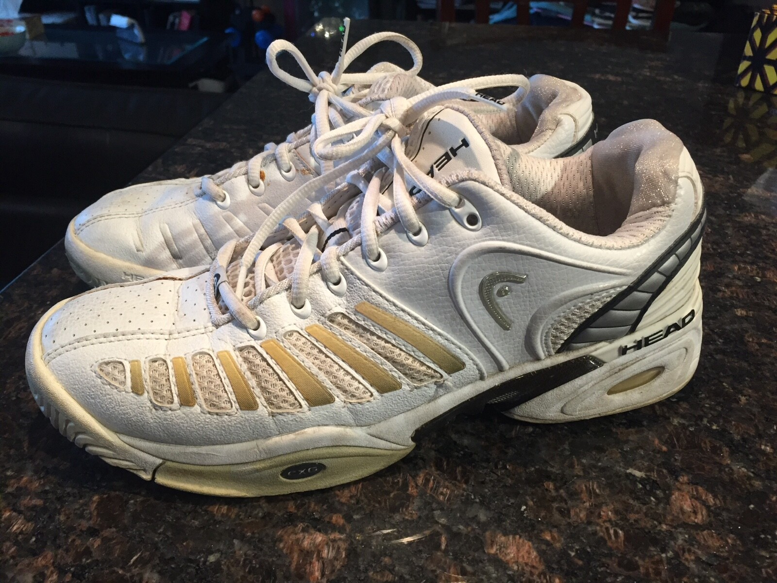 Womens HEAD PRESTIGE PRO Tennis Shoes Size 99.5 Gem