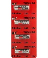 4 A23 Toshiba 23A 23AE 21/23 GP23 23GA MN21 12 Volt 12v Batteries