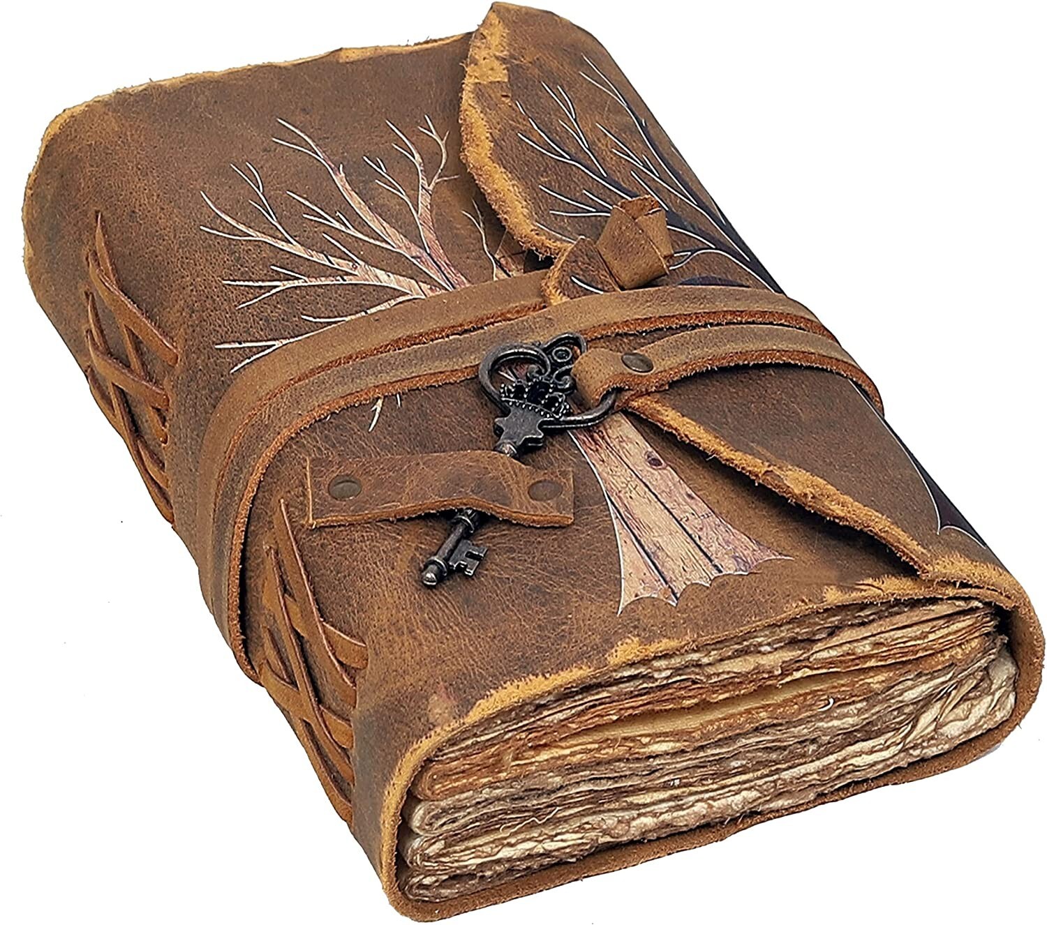 JSV Tree of Life Leather Journal Notebook Writing Diary Vintage Paper ...