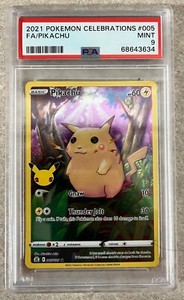 Pikachu 2021 Celebrations #005/025 Holo Price Guide - Sports Card Investor