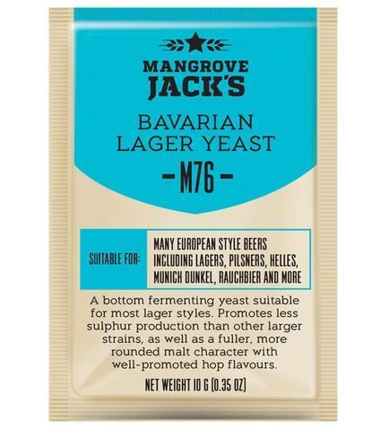 MANGROVE JACK'S Craft Series Bavarian Lager Yeast M76 - 10g Sachet