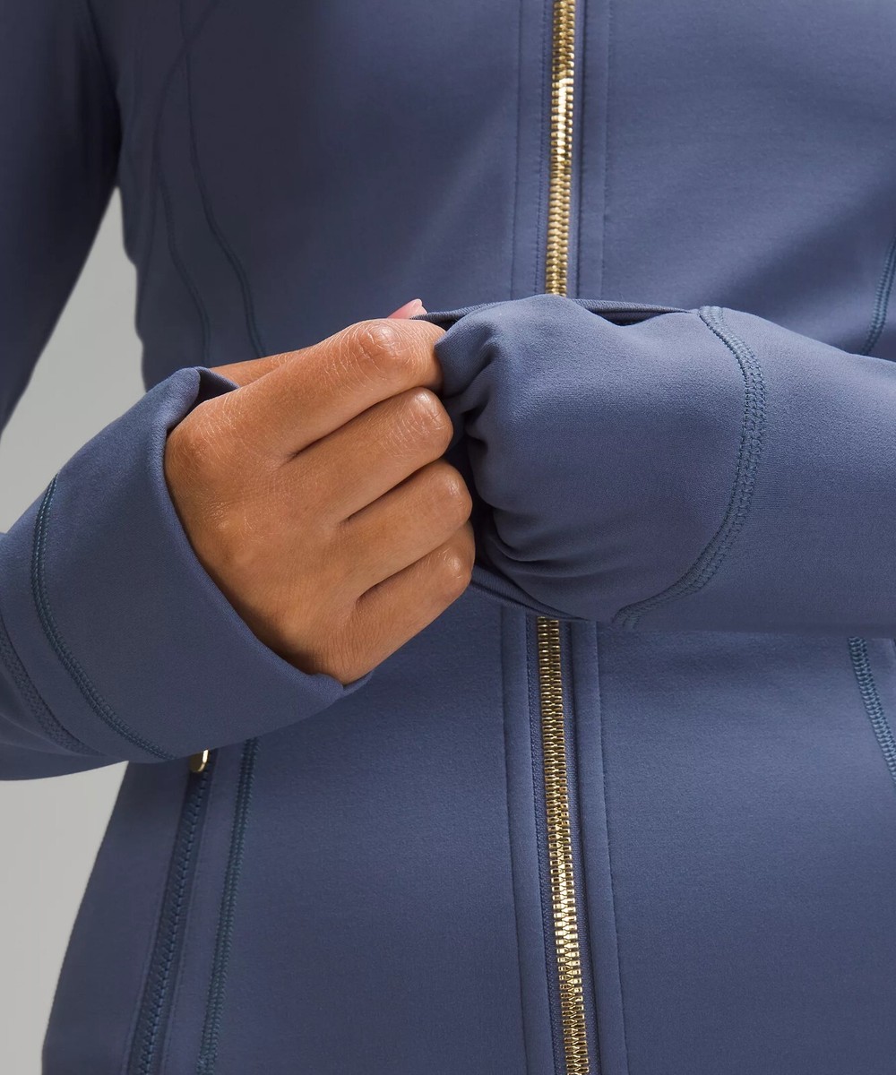 NEW Women Lululemon Define Jacket Nulu Shade/Gold Size 4 | eBay