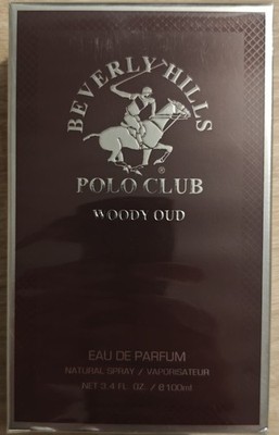 Beverly Hills Polo Club Woody Oud Eau De Parfum for Men 3.4oz/100ml