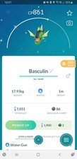  Shiny Basculin (Schillernd Barschuft) Blue S...