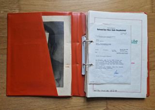 genealogische Dokumente Fa. Hentrich Wahner Borna viele Urkunden Reichsbahn