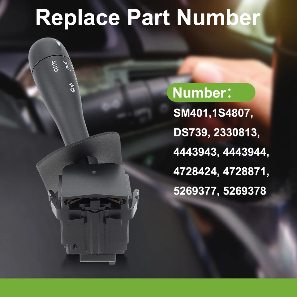 Interruptor de lavadora limpiaparabrisas de señal de giro para Dodge D150 D250 D350 1991-93 W150 W150 W350  Foto 3 de 4