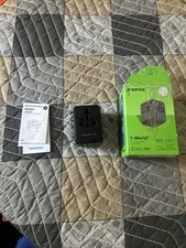 Travel Adapter 7-in-1 GaN 70W Dual AC 3 USB-C 2 USB-A US/EU/UK/AU Plug 200 