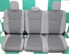 17 F250 Crew Cab Gray Cloth Rear 2nd Row Backseat Bench Seat Oe Wty Oem Factory