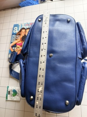 RARE Auth Chloe Betty Leather Italy Y2K Multi Pocket Handbag Bag