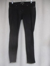 RICH & SKINNY Black High & Skinny Jeans Stretch Denim Made in USA pants 30