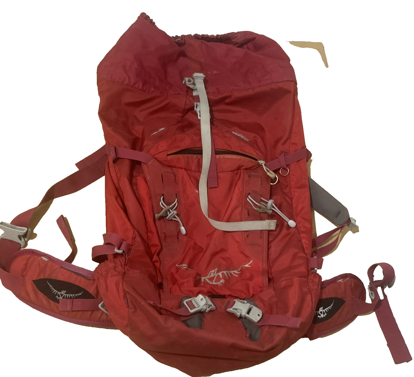 Osprey Variant 52 Red Internal Frame Hiking Camping Travel B