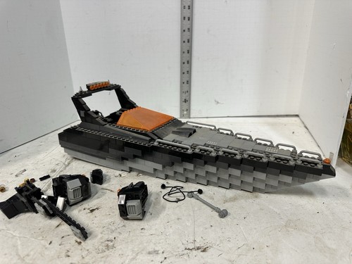 Mega Bloks Probuilder Carbon Series 3233 Boat Fighter Jet 736 95% complete #P - Picture 3 of 7