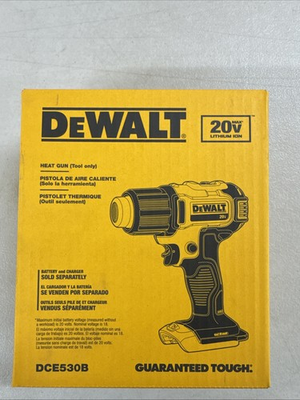 #ad DEWALT DCE530B 20V MAX Cordless Heat Gun Tool Only Lithium Ion $117.99