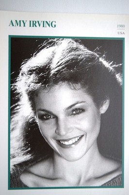 S76  STARPORTRAITKARTE - AMY IRVING
