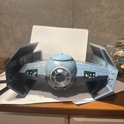 Star Wars Darth Vader's Tie Fighter Advanced X1 Starfighter Hasbro 2003 Vintage 