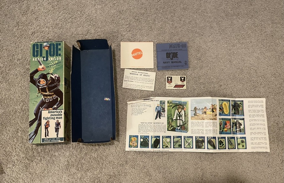 An original vintage G.I. Joe 'America's Movable Fighting Man' figure — one of the earliest and most iconic toys in American pop culture history, a true collector's grail.